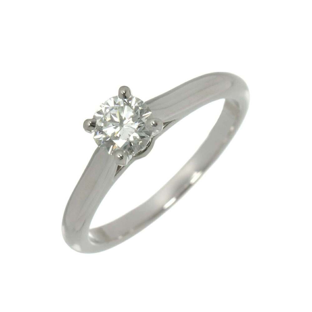 CARTIER Silver Diamond Ring